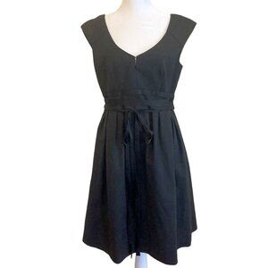 Nanette Lepore Black Ribbon Cocktail Dress – Size 8